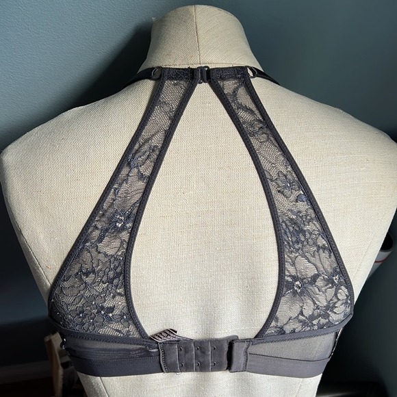 Victoria’s Secret | Very Sexy Push-up Gray Leopard Print Bra 32C - Picture 3 of 8